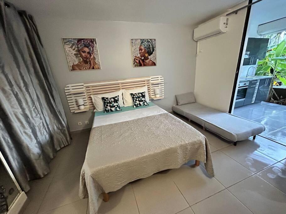 Studio Cosy Plage Et Piscine A Bas Du Fort Le Gosier  Exterior photo